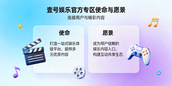 壹号娱乐官方专区使命与愿景阐述图 - 连接用户与精彩内容